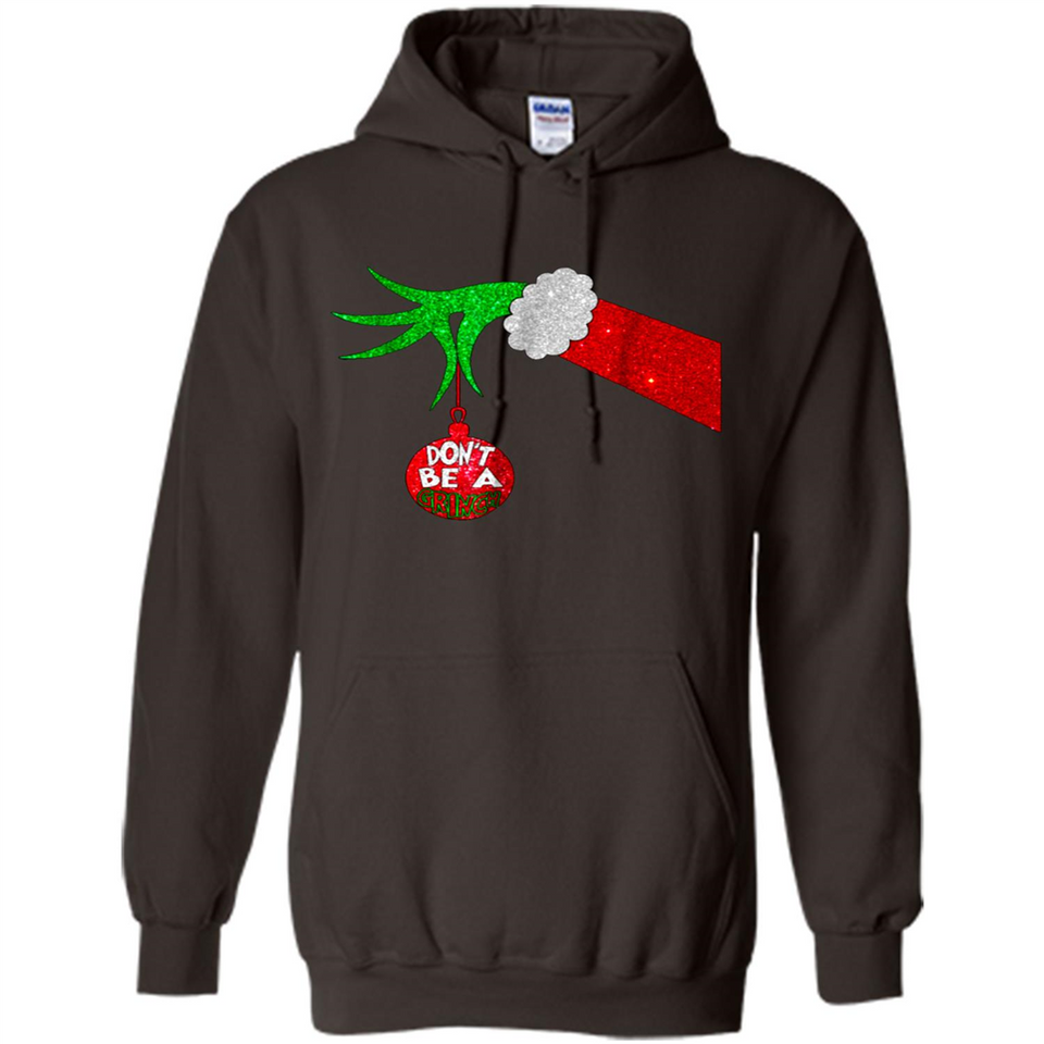 GRINCH HAND HOLDING CHRISTMAS ORNAMENT - DON'T BE A GRINCH PINGPONG