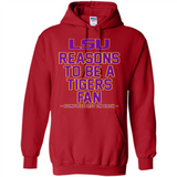 Reasons to be a LSU Tigers Fan Complete List on Back - Funny - Hoodie