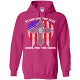 Dallas Stars - stand for the flag kneel for the cross
