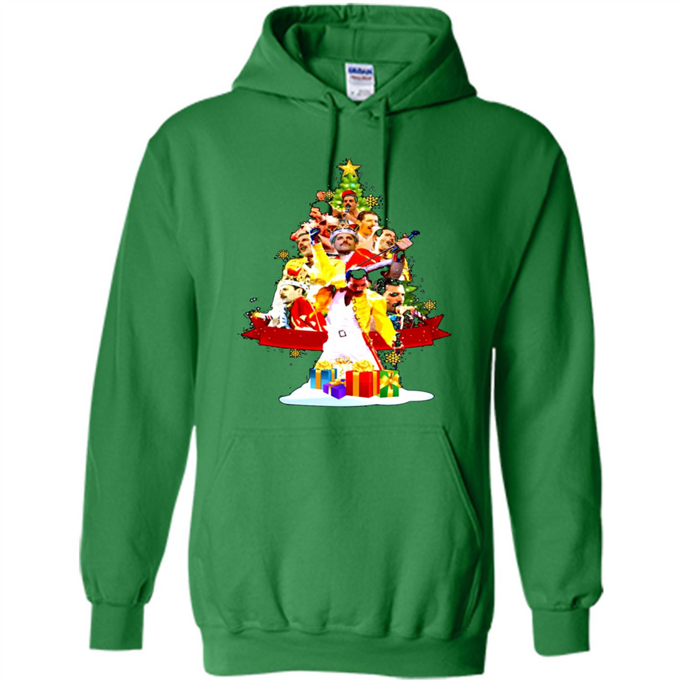 Freddie Mercury Christmas Tree Sweatshirt PING PONG