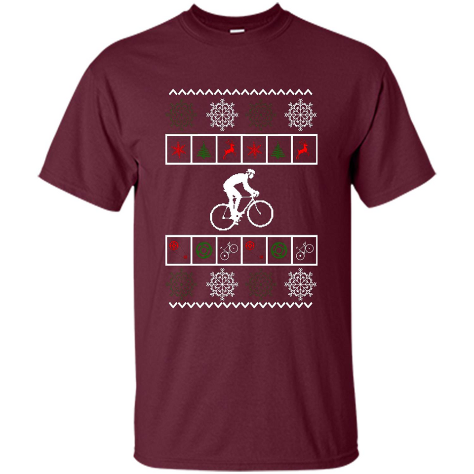 Christmas Ugly Sweater Best Cycling Ugly Christmas Sweater - Shirt