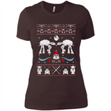 Star Wars Icons Funny Ugly Christmas - Ladies' Boyfriend T-Shirt