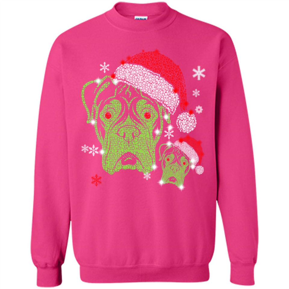 Boxer Dog diamond Christmas - Sweatshirt