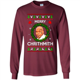 Mike Tyson Merry Chritmith Christmas Sweatshirt PINGPONG