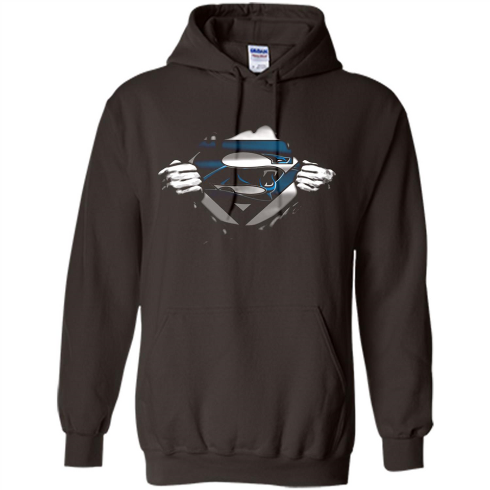 Carolina Panthers And Superman Fans - Hoodie