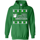 Merry Christmas You Filthy Whovian ugly sweater PINGPONG