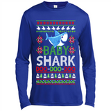 Baby shark Doo Doo Doo Christmas - Canvas Long Sleeve T-Shirt