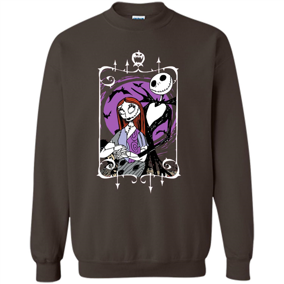 Disney Nightmare Before Christmas Jack And Sally T-Shirt - Sweatshirt
