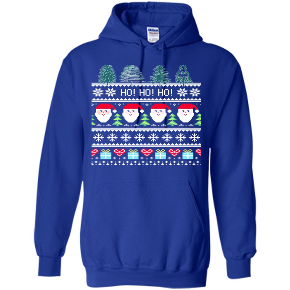 Ugly Merry Christmas Tree Santa Snowflakes