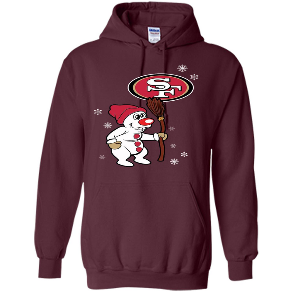 San Francisco 49ers Snowman