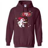 San Francisco 49ers Snowman