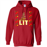 Funny Lets Get Lit Christmas Tree - Hoodie