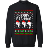Merry Fishmas Christmas sweatshirt PINGPONG