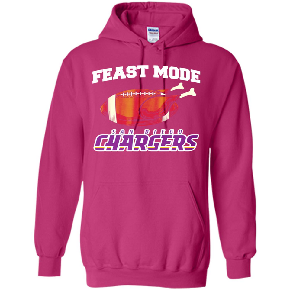 Feast Mode Chargers Shirt - San Diego Turkey Thanksgiving