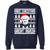 Fabulous Make Christmas Great Again Trump Ugly Christmas - Sweatshirt
