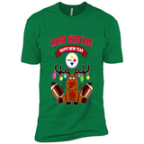 Pittsburgh Steelers NFL Reindeer Funny Merry Christmas And Happy New Year