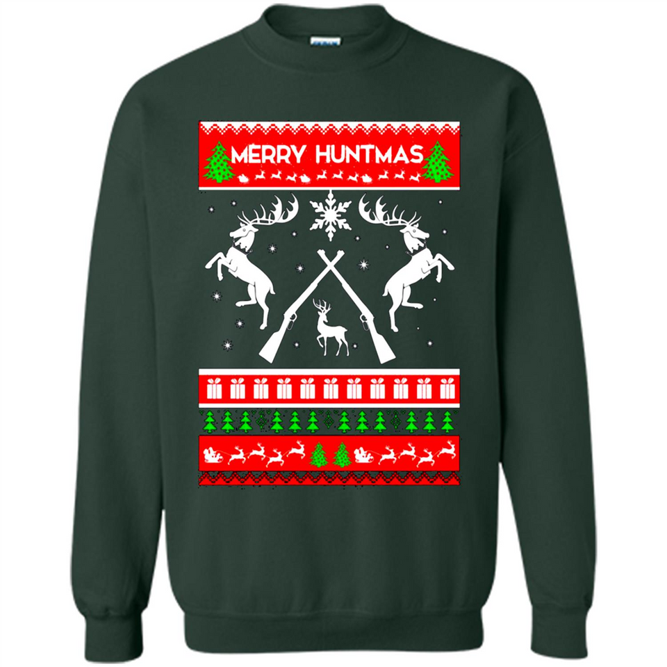 Merry Huntmas Ugly Christmas sweater PINGPONG
