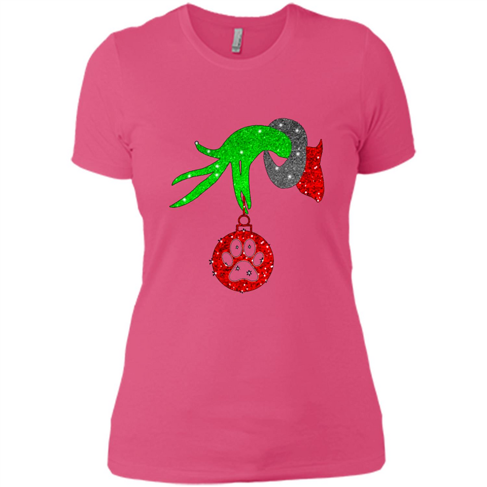 GRINCH HAND DOG PAW CHRISTMAS PINGPONG
