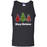 Plaid Christmas Tree Shirt Merry Christmas Plaid is Rad
