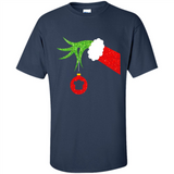 Funny Grinch Hand Holding Chef Ornament Christmas PING PONG