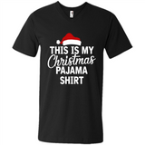 This Is My Christmas Pajama Family Matching - Men's V-Neck