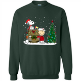 Arizona Cardinals Snoopy The Peanuts Movie Christmas Football Super Bowl pingpong - Sweatshirt