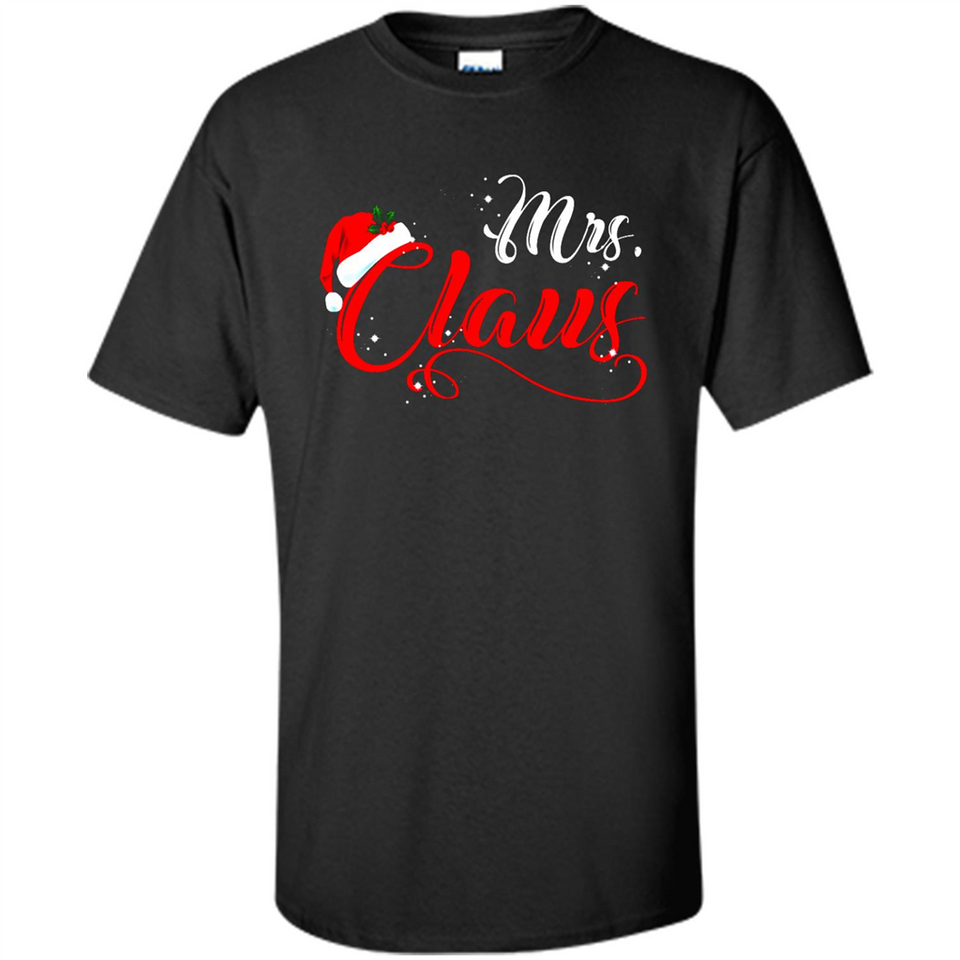 Mrs. Claus Santa Claus Merry Xmas T-Shirt - Shirt