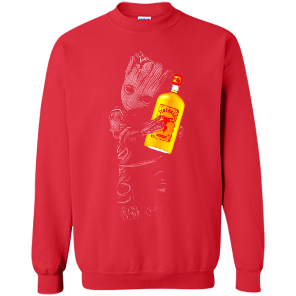 Groot hug Fireball Cinnamon Whisky PING PONG