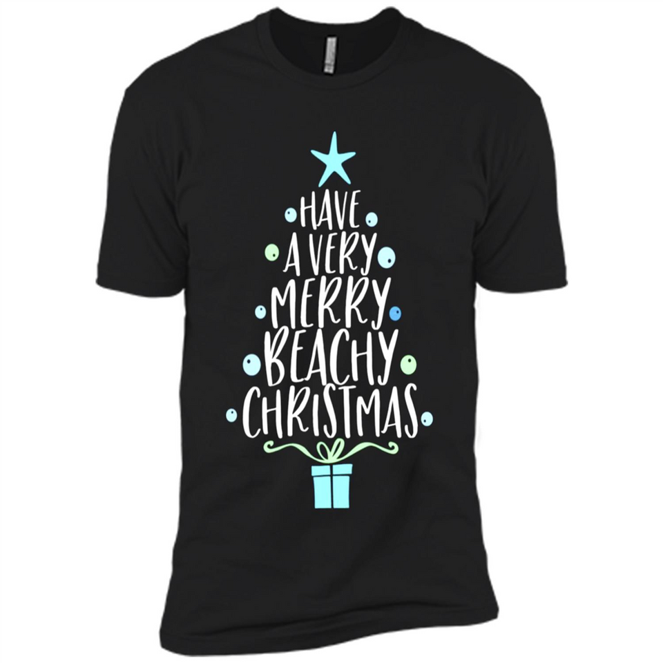 Have A Very Merry Beachy Xmas Vacation - Premium Short Sleeve T-Shirt