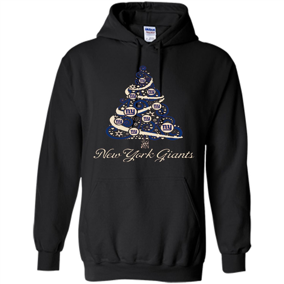 New York Giants NFL Football Team Logo Christmas Tree T-Shirt - Hoodie