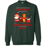 Never Underestimate A July Woman Watches Hallmark Movies Sweatshirt - Sweatshirt
