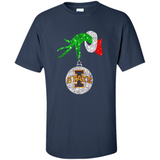 Amazing Iowa State Cyclones Glitter Grinch Monogram Ornament Christmas Gift - Shirt
