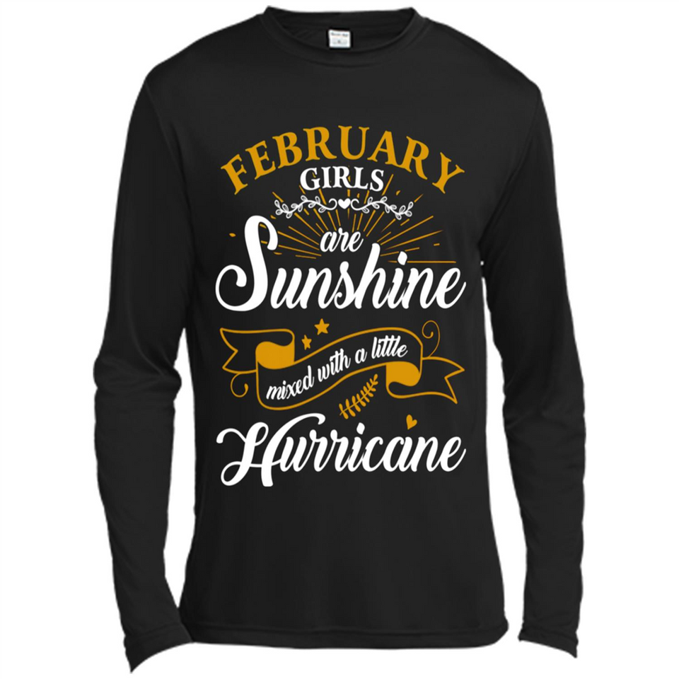 February Girl Are Sunshine Mixed With a Little Hurricane