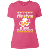 All I want for Christmas is Beer Sweater PINGPONG