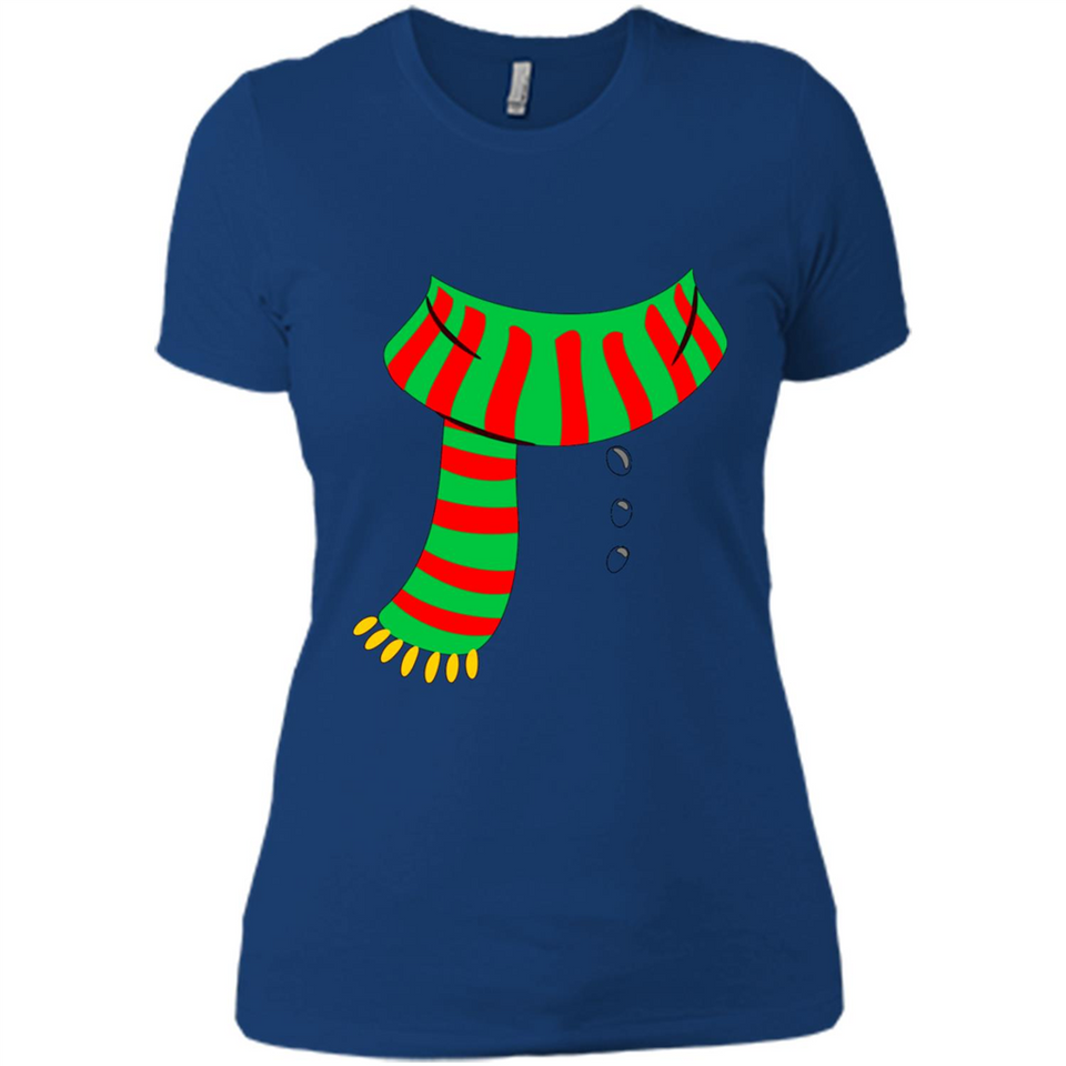 Snowman Scarf Costume T-shirt Christmas