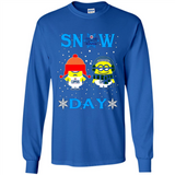 Snow Day Shirt For La Clippers Vs Minion Fans pingpong