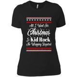 All I want for Christmas is kid rock no wrapping required sweater PINGPONG
