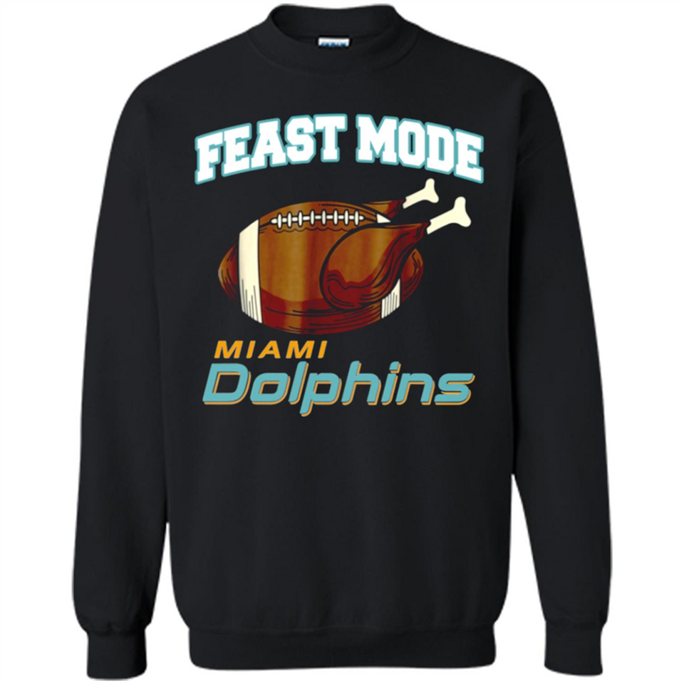 Feast Mode Dolphins Shirt - Miami Turkey Thanksgiving