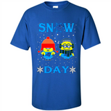 Snow Day Shirt For Carolina Panthers Vs Minion Fans pingpong
