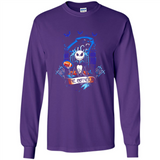 Carolina Panthers Halloween The Nightmare Before Christmas - Long Sleeve T-Shirt
