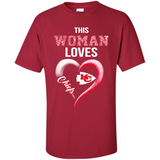 This Woman love Chiefs NFL football team - Shirt
