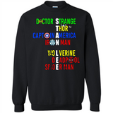 RIP Stan Lee Doctor Strange Thor Caption America Iron Man Shirt PINGPONG - Sweatshirt
