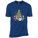 The Beatles chibi Christmas - Premium Short Sleeve T-Shirt