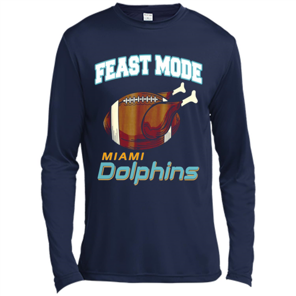 Feast Mode Dolphins Shirt - Miami Turkey Thanksgiving