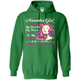 November Butterfly Girl - Hoodie