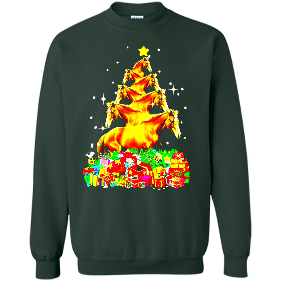 Horse Lover Tees Merry Christmas - Sweatshirt