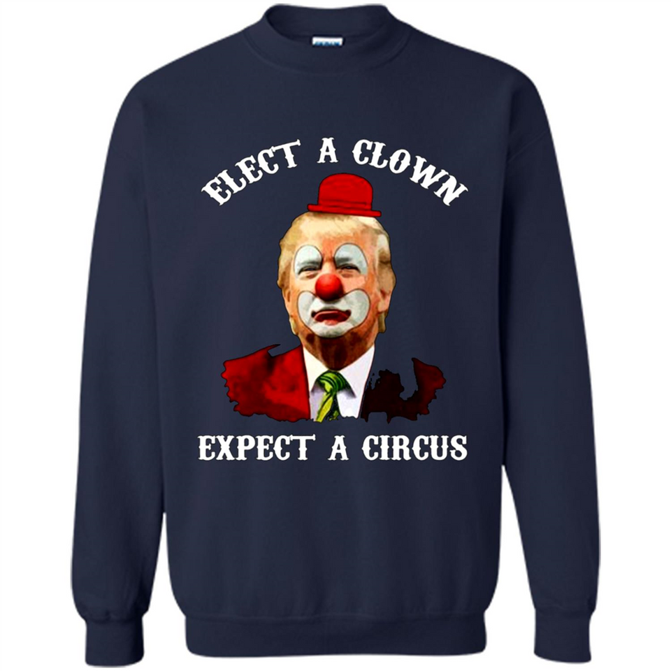 Elect A Clown Expect A Circus Trump PING PONG