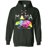 Mama Bear Shirt Tie Dye Family Vacation & Camping Tee - Hoodie