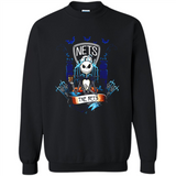 Brooklyn Nets Halloween The Nightmare Before Christmas - Sweatshirt