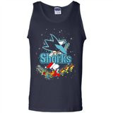 Snoopy Christmas San Jose Sharks - Tank Top